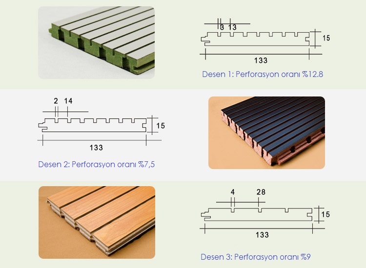 Akustik ahşap panel teknik detaylar, Akustik ahşap panel teknik çizim, Akustik ahşap panel fiyatları ankara istanbul izmir antalya adana konya